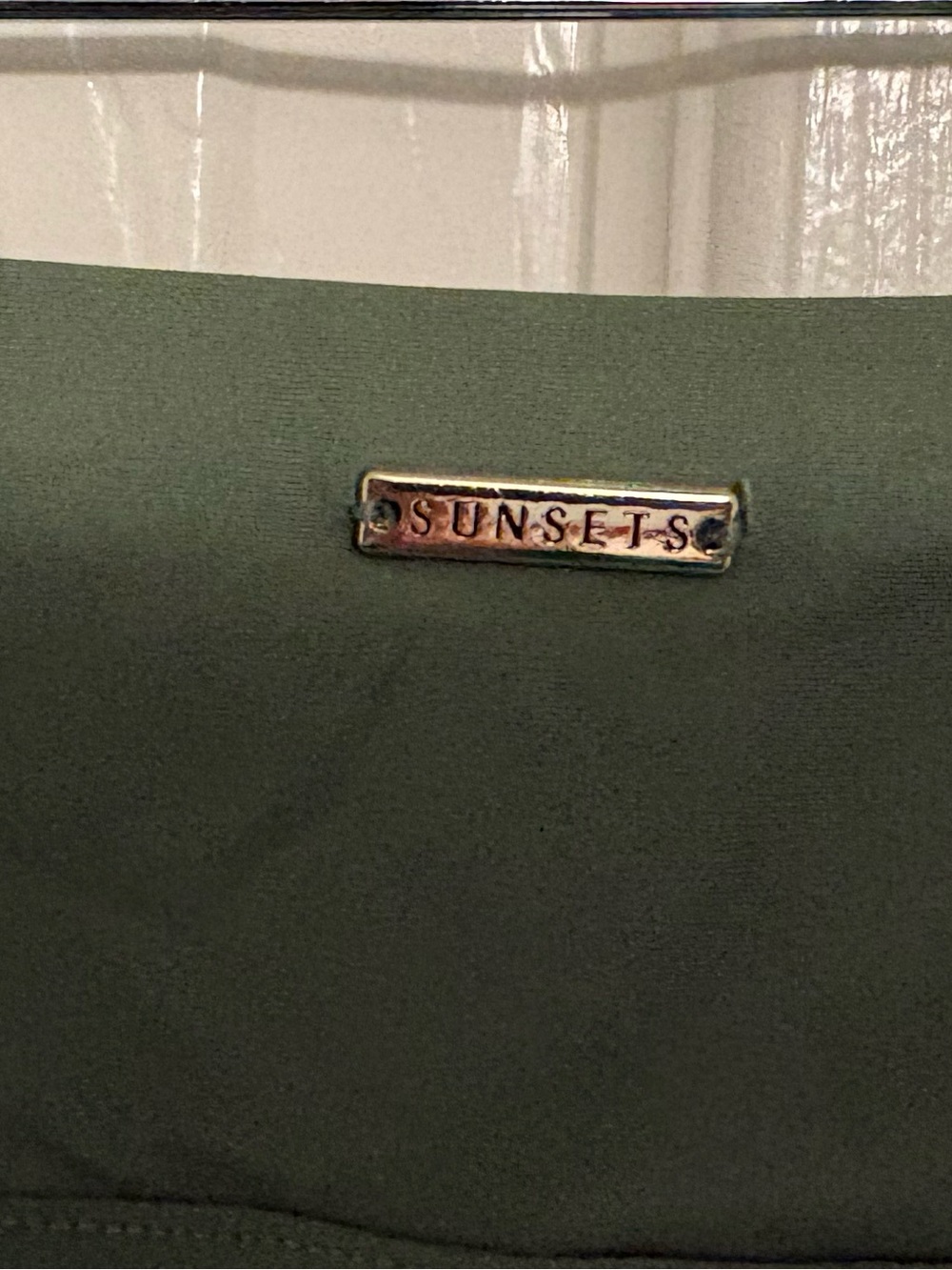 Sunsets Sporty Swim Skirt XL Olive - Picture 4 of 7
